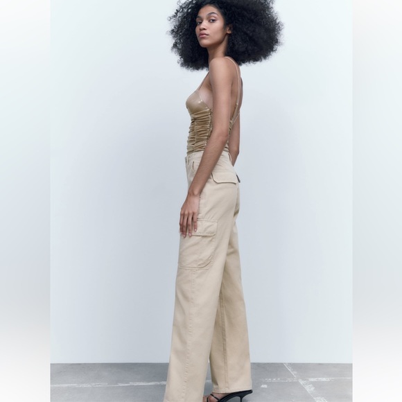 ZARA CUT OUT BODYSUIT - Picture 4 of 10